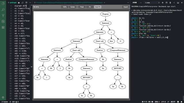 phpJs (PHP Interpreter written by JS) смотреть онлайн