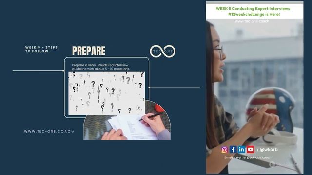 Business Growth Challenge: Week 5- Conducting Expert Interviews for Freelancer Success смотреть онлайн