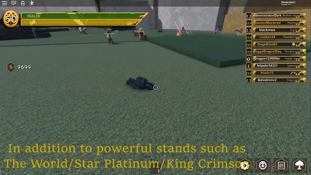 Roblox - Your Bizarre Adventure (Steel Ball Run Tips) смотреть онлайн