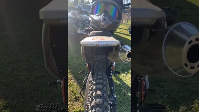 Замена стоковых фонарей на лед ленту #k2 #panther #racer #мотоцикл #эндуро #кроссовый #dirtbike смотреть онлайн