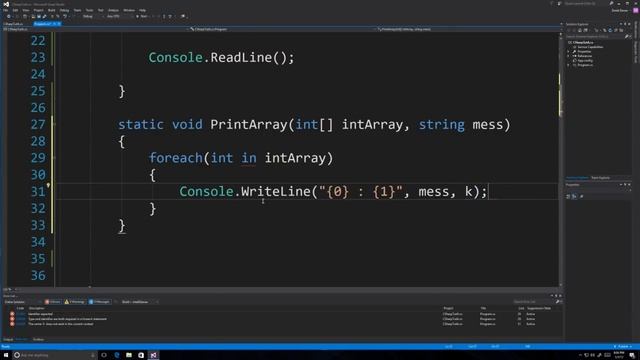 C# Tutorial 2 Looping Arrays StringBuilder смотреть онлайн