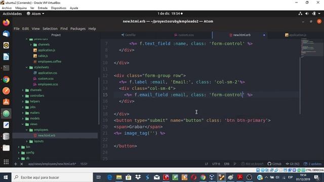 48.- Tips Ruby on Rails: ¿Cómo agrego estilos bootstrap al formulario? смотреть онлайн