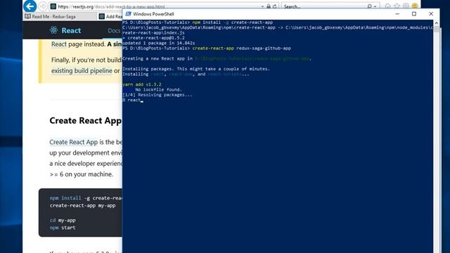 Redux Saga Tutorial - 1. Install React смотреть онлайн