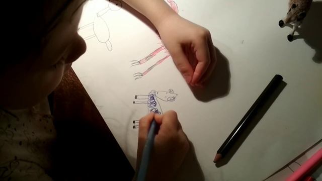 Учимся рисовать животных с детьми смотреть онлайн
