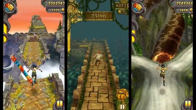 Temple Run 2 Sky Summit Vs Temple Run Vs Temple Run 2 Lost Jungle Endless Run Gameplay (Android/iOS смотреть онлайн