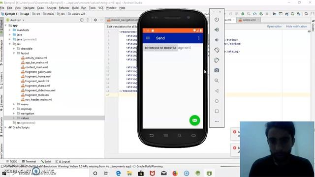 Crear y personalizar menú desplegable | Android Studio смотреть онлайн
