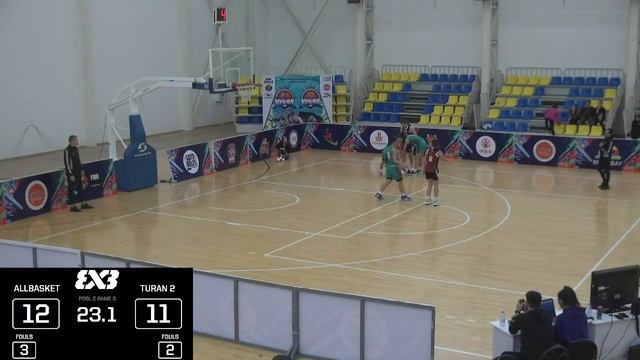 🏀 Кубок Казахстана по баскетболу 3х3 среди женских команд U-22 2022 - Щучинск (13.11.22) смотреть онлайн