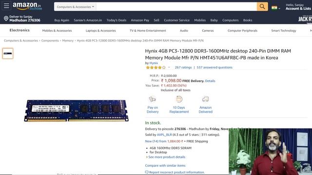 Budget PC Build i3 3rd Gen Full Details with Price in Hindi смотреть онлайн