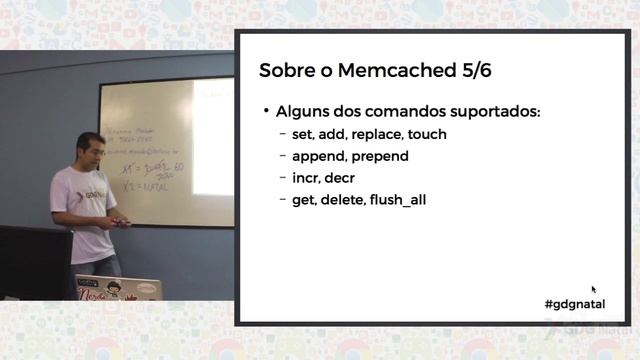 GDGNatal #1 Roger Rommel Cache Para Aplicações Com Memcached E Redis смотреть онлайн