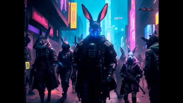 CyberPunk Beats | Distopian Vibes | Music for Gaming | Lofi Bunny смотреть онлайн