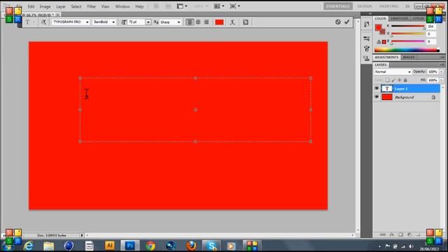 How to insert Text In photoshop смотреть онлайн
