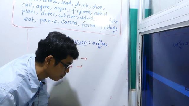 Online Present continuous with verb + ing смотреть онлайн