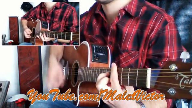 The Beatles - And I Love Her (guitar cover на русском) смотреть онлайн