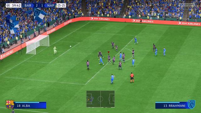 Barcelona X Napoli - FIFA 23 #championsleague