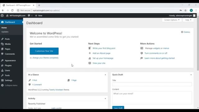 WordPress tutorial for beginners part - 9 || English || WordPress Step by Step Guide смотреть онлайн