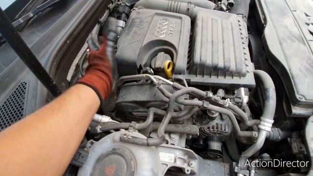 Audi A3 / TFSI / CAMBIO DE BANDA DE DISTRIBUCIÓN смотреть онлайн