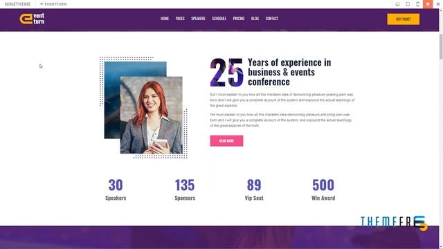 Eventturn - Responsive WordPress Events and Conference Theme Ryo смотреть онлайн