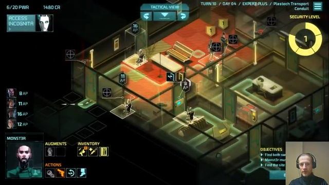 Invisible, Inc. 10-10 Contingency Plan (Research Facility) смотреть онлайн