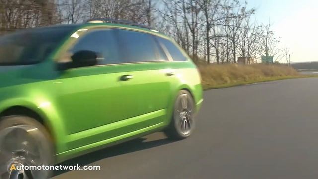2017 Skoda Octavia Combi RS | Testride Racetrack performance & Interior Shots. смотреть онлайн