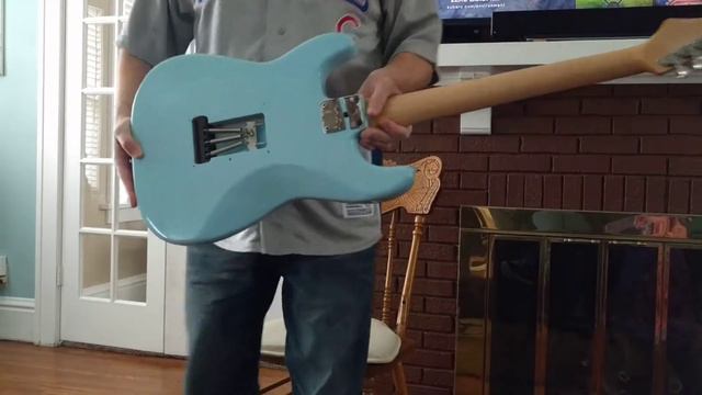 Swaim Partscaster Stratocaster Sonic/Daphne Blue 2011 смотреть онлайн