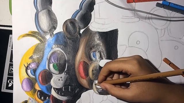 Drawing FNaF 2 XL Poster (special) смотреть онлайн