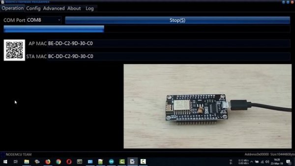 LoLin NodeMCU V3 ESP8266 Firmware Flashing | AT Firmware V1.3.0.2