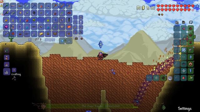 Я НАШЕЛ В НЕБЕСАХ ОСТРОВ С ОГРОМНЫМ ЯЙЦОМ - ВНУТРИ НОВЫЙ БОСС! | Террария с новыми модами #10 смотреть онлайн