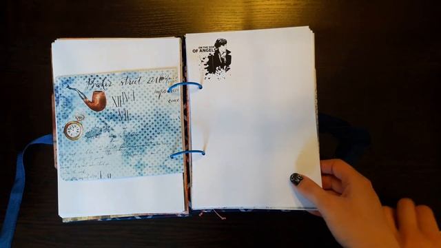 Скрапбукинг. Обзор блокнота Шерлок смотреть онлайн