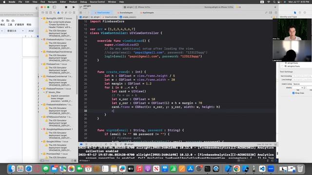 Firebase Auth setup at Xcode iOS Development by Swift Programming Language смотреть онлайн
