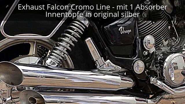 Yamaha Virago VX 1100 - Falcon Exhaust - Soundcheck