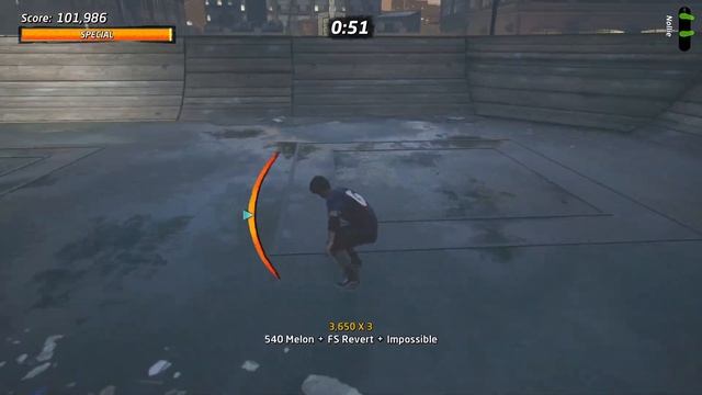 Downtown Level Sick Score Park Goal - Tony Hawk's Pro Skater 1 + 2 смотреть онлайн