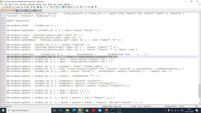 MongoDB Update Functions | MongoDB Tutorials 2022 смотреть онлайн