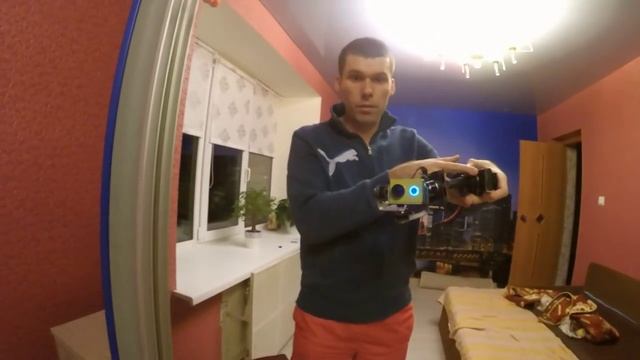 Самодельный трёхосевой подвес для камер типа gopro Глюк гироскопа смотреть онлайн
