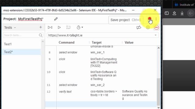 Selenium IDE Demo A tutorial for beginners смотреть онлайн