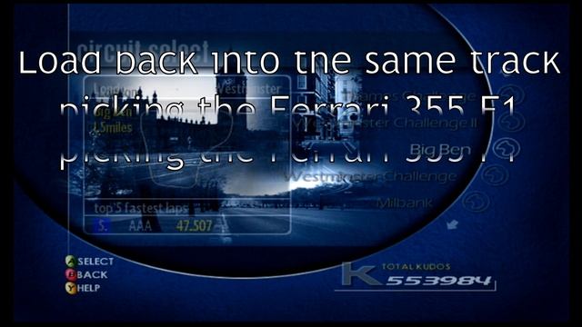 Project Gotham Racing 1 (PGR1): Game Freezes Glitch смотреть онлайн