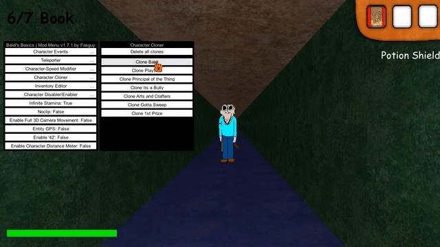 No Hack In the halls (Secret Ending) Garfelf's Guide And TSW [Baldi's Basics Mod] смотреть онлайн
