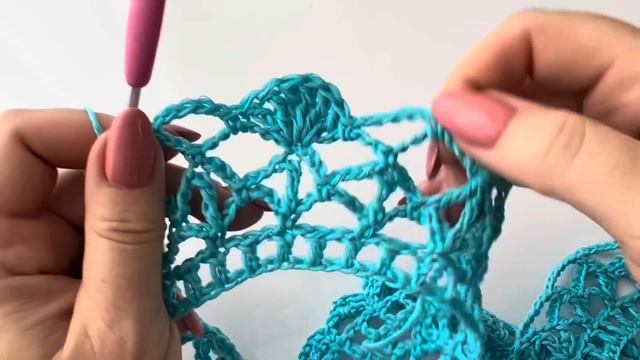 Вяжем крючком ТОП «Hawai» ??️ Beautiful Crochet Top