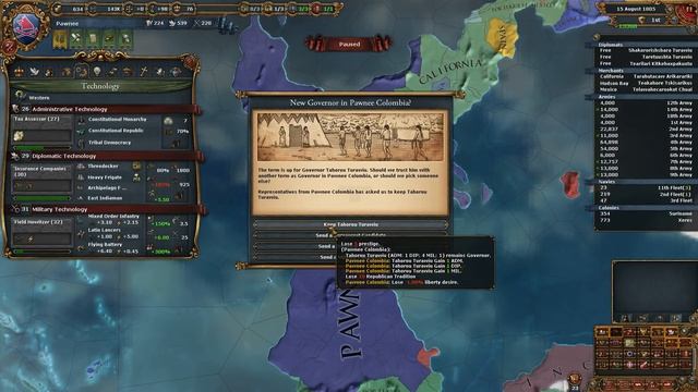 Europa Universalis IV Conquest of Paradise Let's Play Pawnee 71 смотреть онлайн