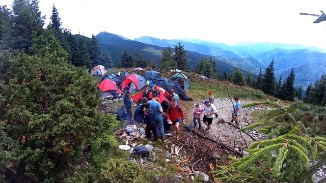 Поход в Карпаты. Гора Поп Иван Мармарошский смотреть онлайн