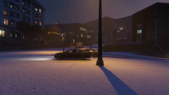 Снег в GTA V (Xbox One) смотреть онлайн