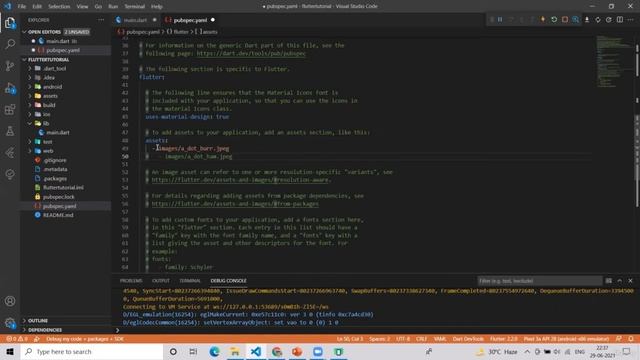 003 Working with Assets & Pubspec file || Flutter || Free Course смотреть онлайн