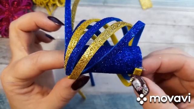 Елочные игрушки из фоамирана Шар на ёлку из фоамирана? Сделать легко и просто смотреть онлайн