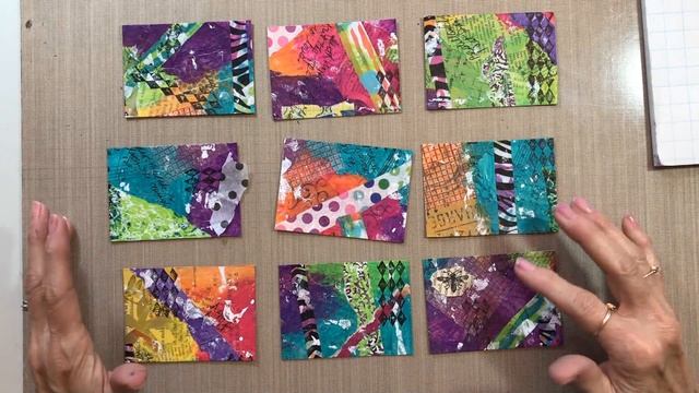 Making ATCs (Artist Trading Cards) смотреть онлайн