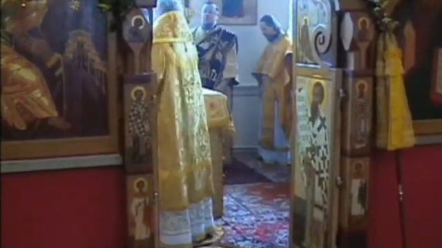 Немного истории 2010 год Литургия Первая Архиерейская служба смотреть онлайн