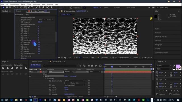 Trapcode Mir Audio React - After Effects Tutorial @AMMotions смотреть онлайн