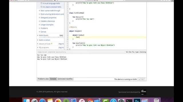 Bai 16 Su dung Object Kotlin смотреть онлайн