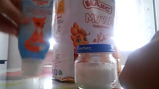 Слайм без клея из муки как сделать смотреть онлайн