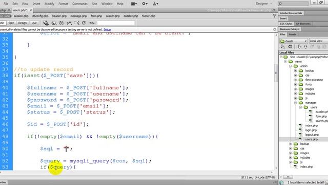PHP class 5(with bootstrap) смотреть онлайн