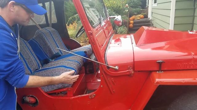1952 willys jeep cj3a with cj3b motor swap test drive. asking price $6000 смотреть онлайн