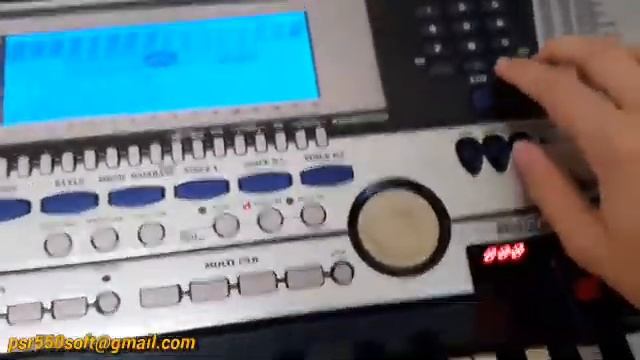 Эмулятор флоппи дисковода GOTEK на Yamaha PSR-550 | GOTEK floppy emulator Yamaha PSR-550 смотреть онлайн
